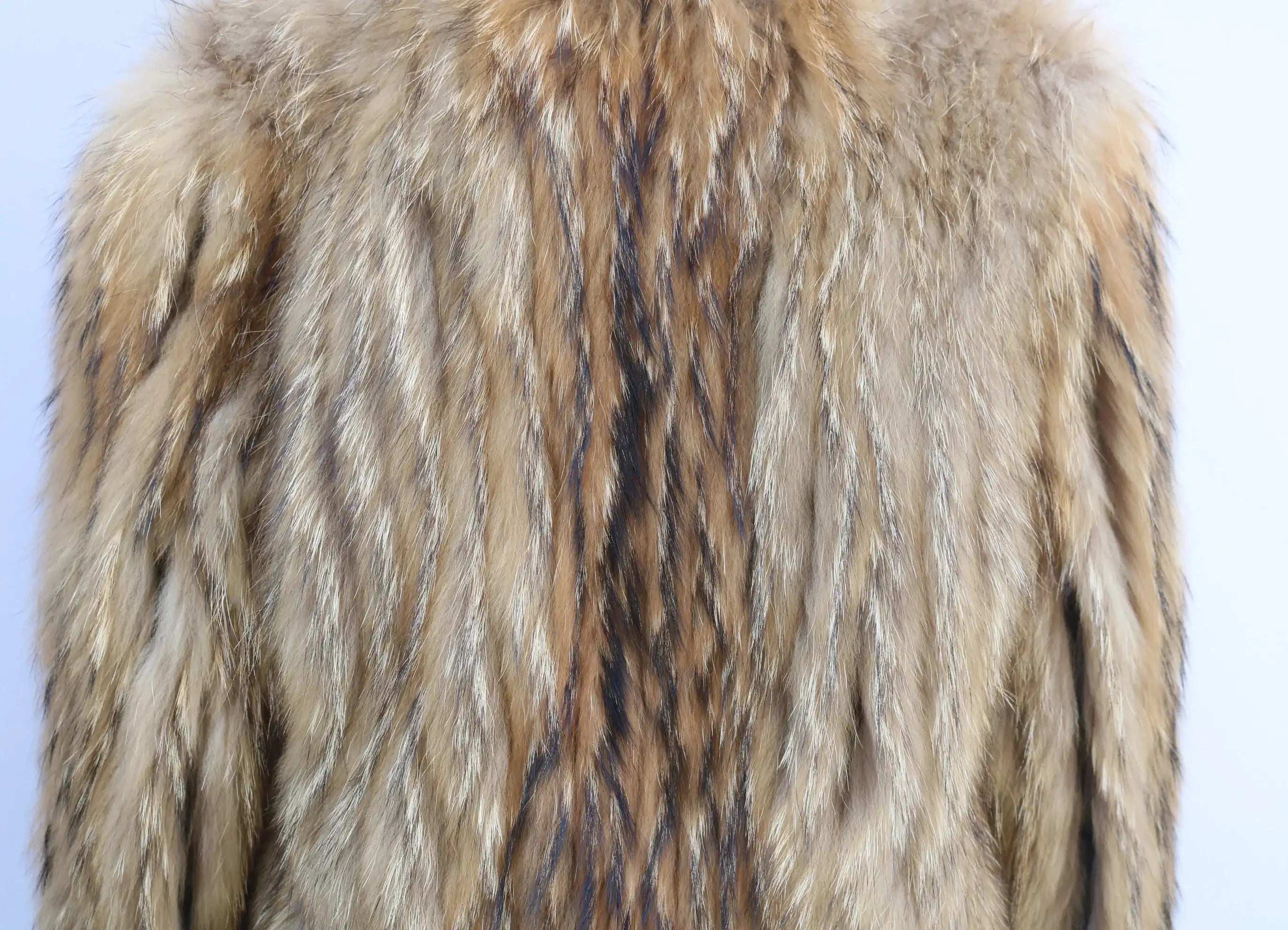Quinn  Raccoon Fur and Genuine Leather Jacket