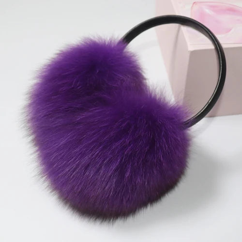 Fox Fur Earmuff