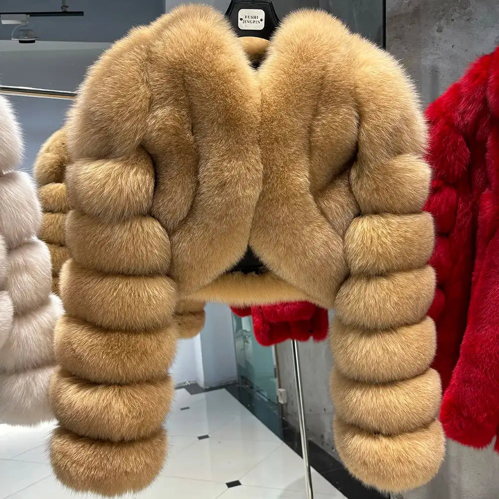 Dita Isabella Fox Fur Coat