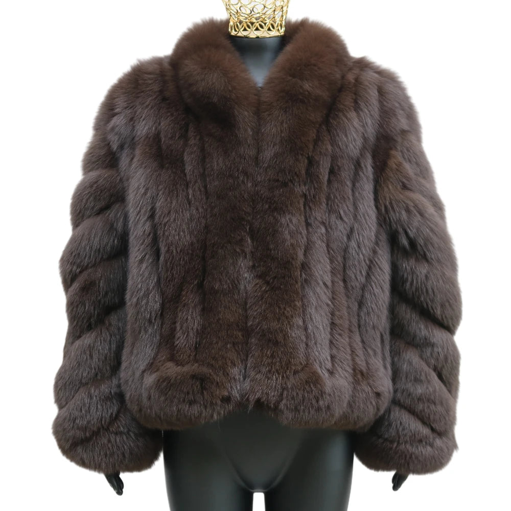 Mary Lili Fox Fur Coat