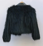 Quinn  Raccoon Fur and Genuine Leather Jacket