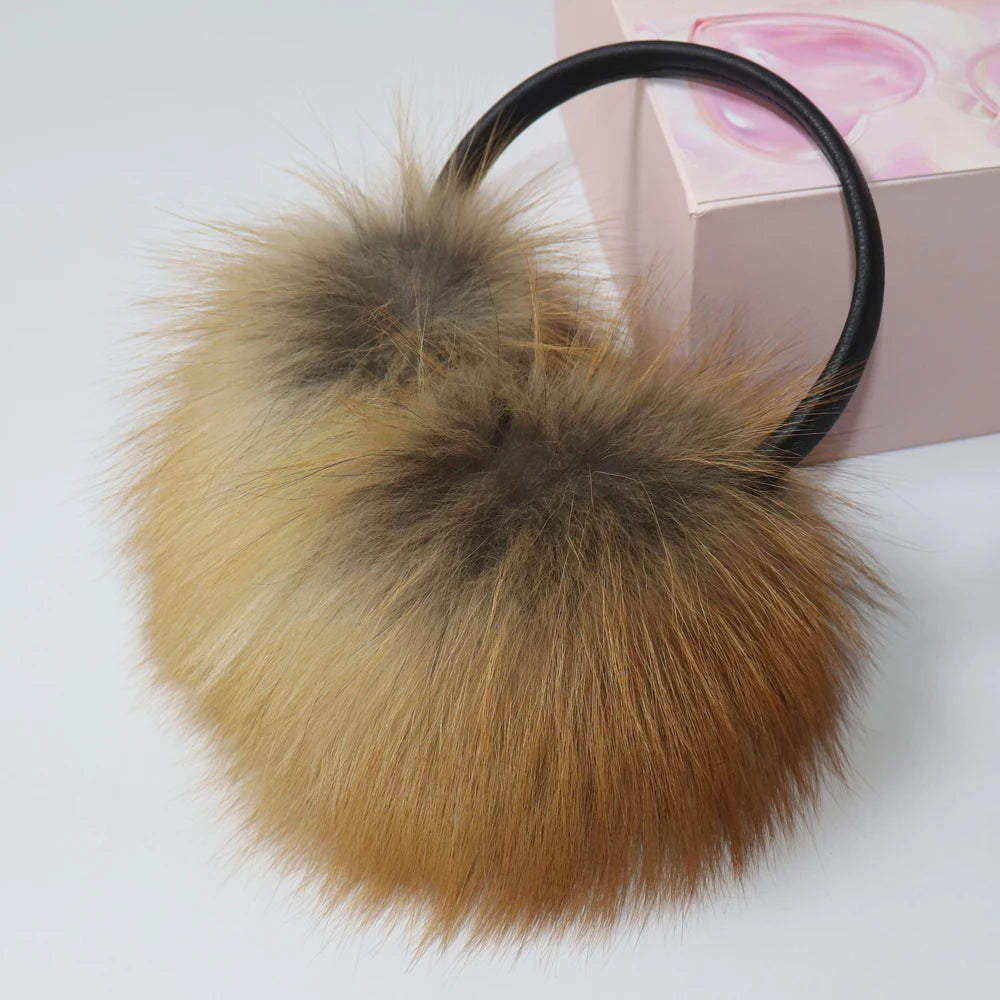 Fox Fur Earmuff