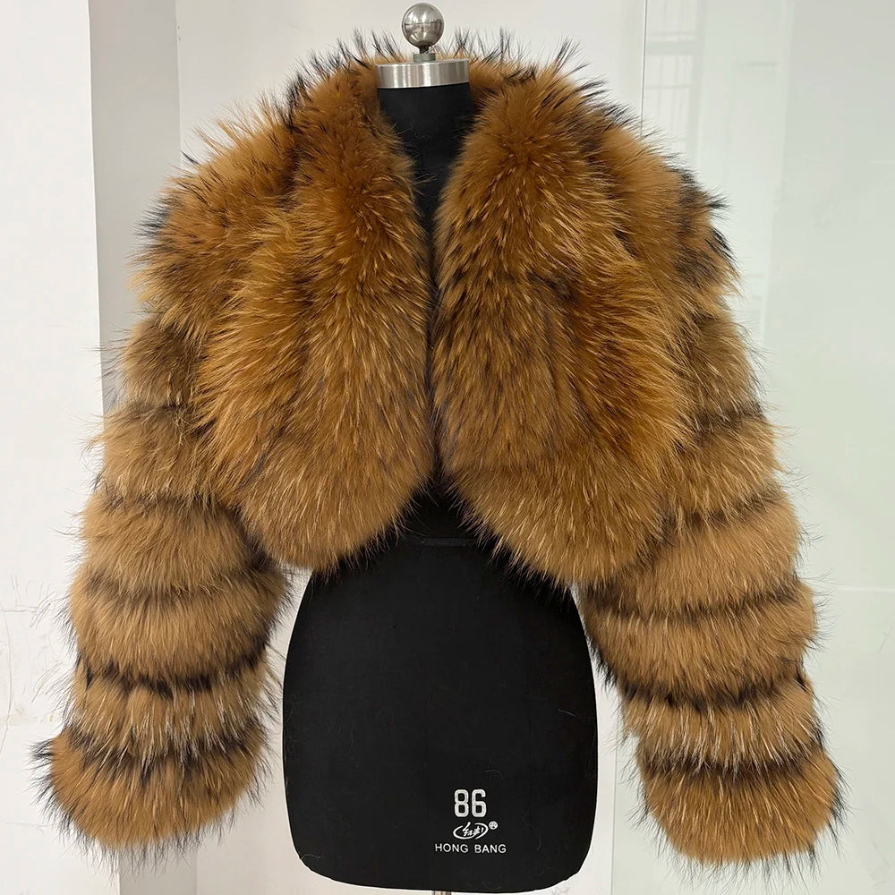 Dita Isabella Fox Fur Coat
