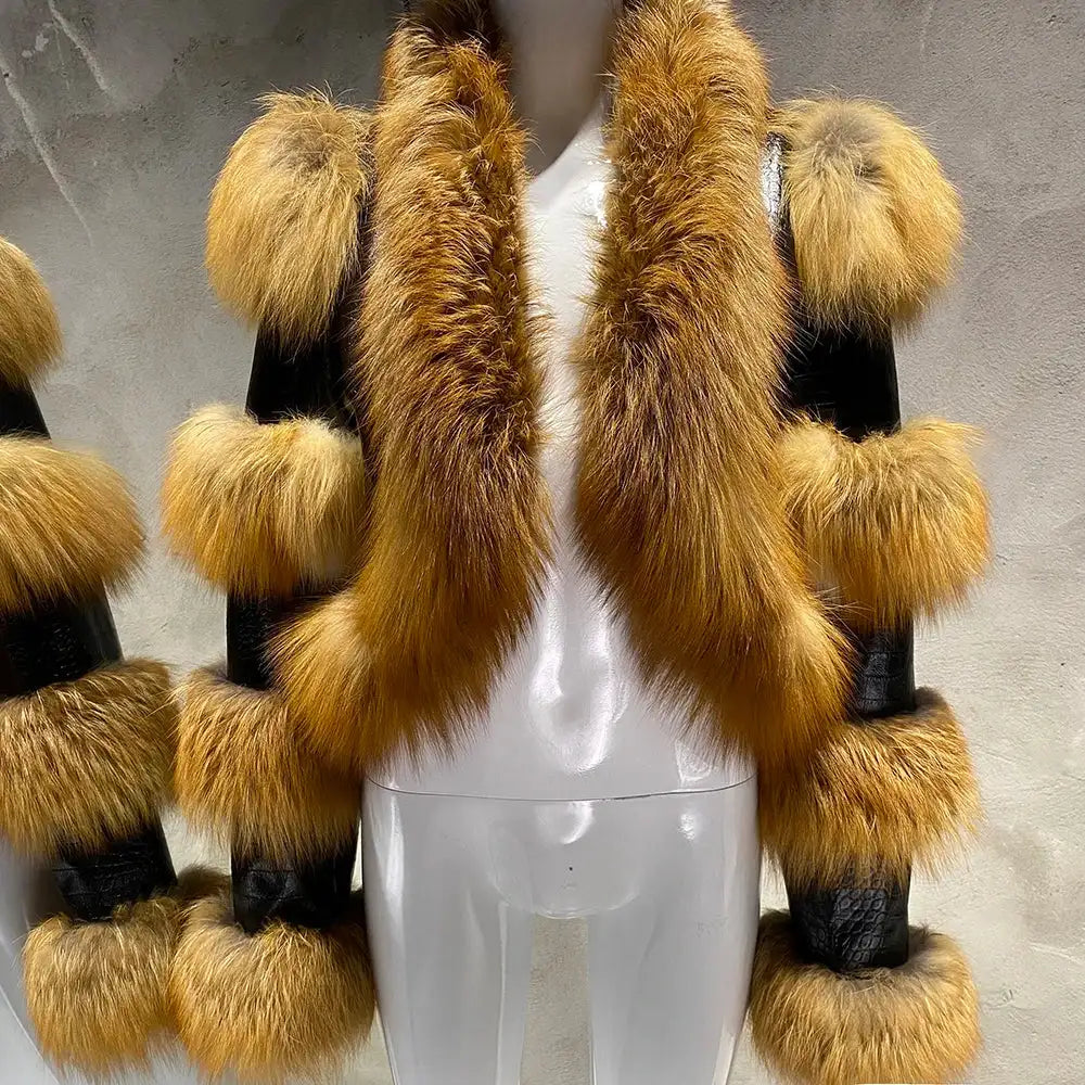 Samantha Ultra-Glam Fur Jacket