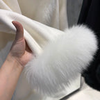 Leonora Wool Coat and Fox Fur Collar