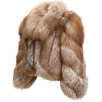 Erika Big Fluffy Fox Fur Coat