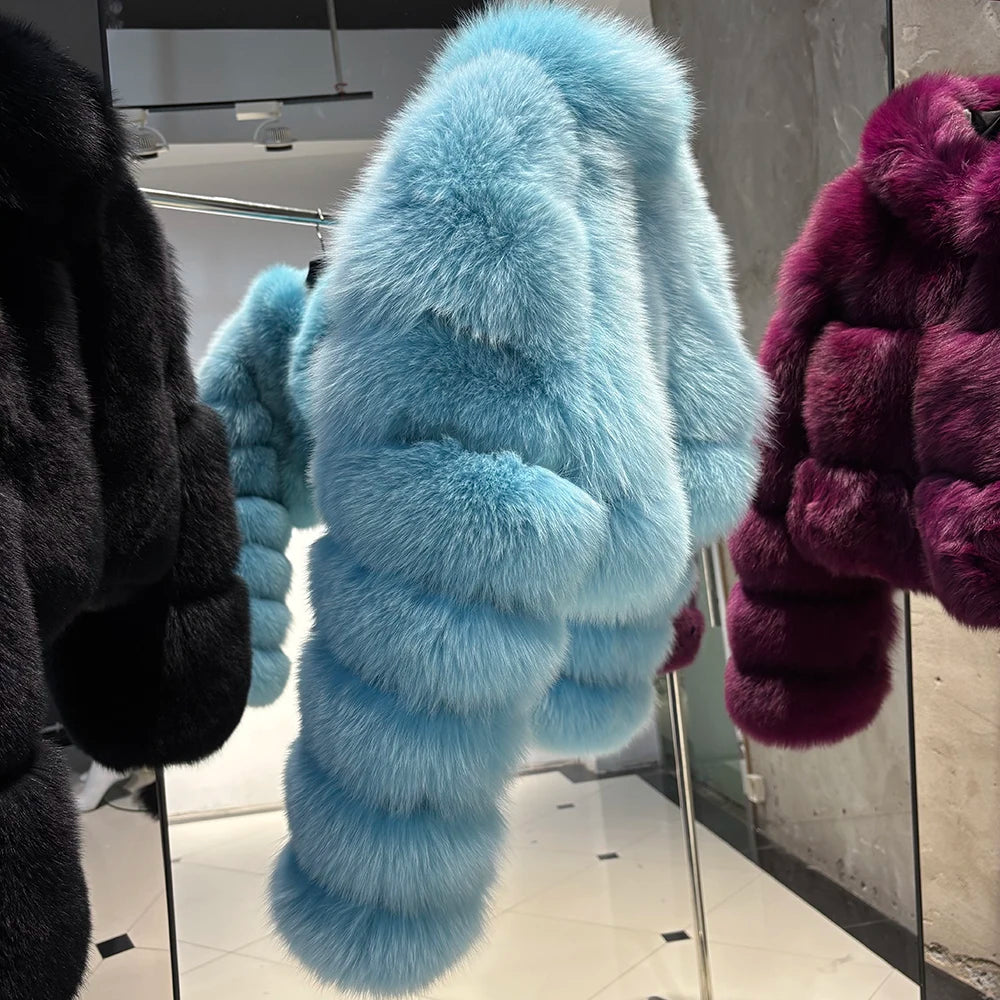 Dita Isabella Fox Fur Coat