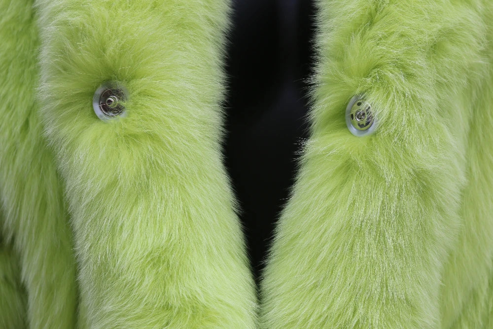 Mary Lili Fox Fur Coat