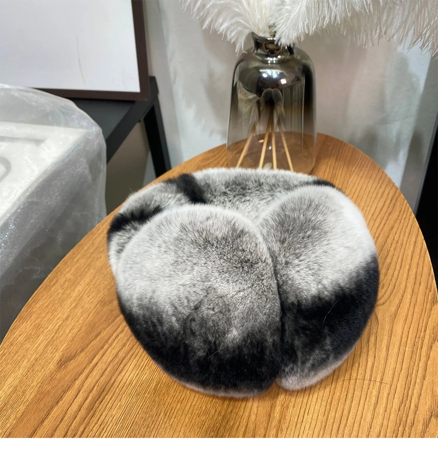 Rex rabbit fur Earmuffs