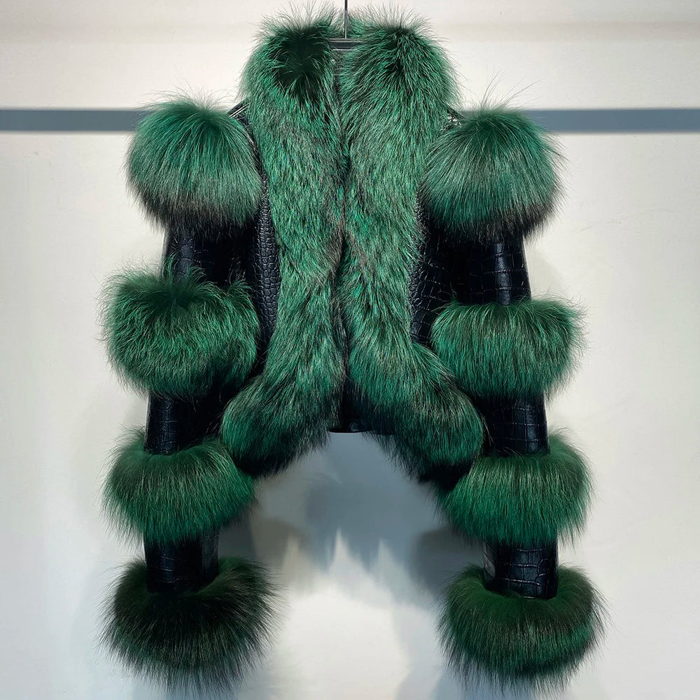 Samantha Ultra-Glam Fur Jacket