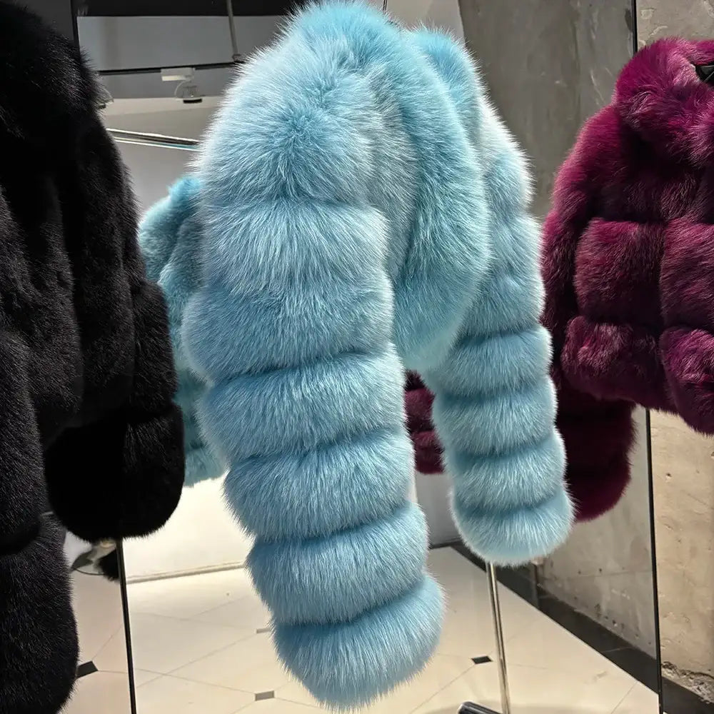 Dita Isabella Fox Fur Coat