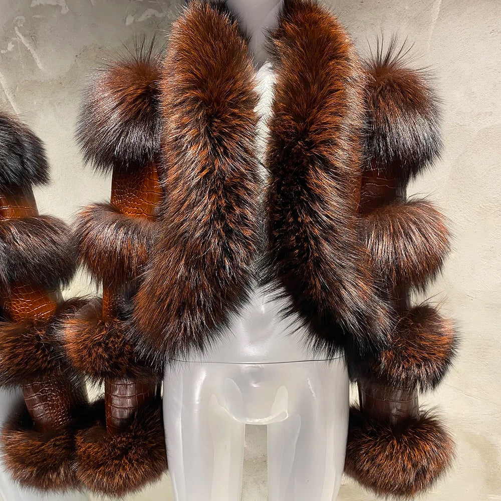 Samantha Ultra-Glam Fur Jacket