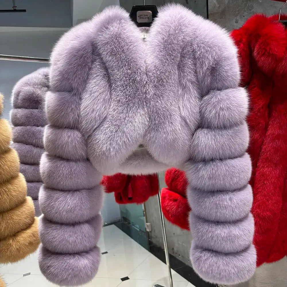 Dita Isabella Fox Fur Coat