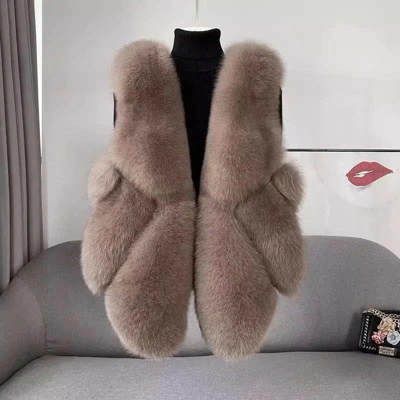 Sierra Moon Fox Fur Gilet