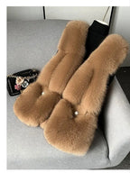 Elle Aspen Fox Fur Gilet