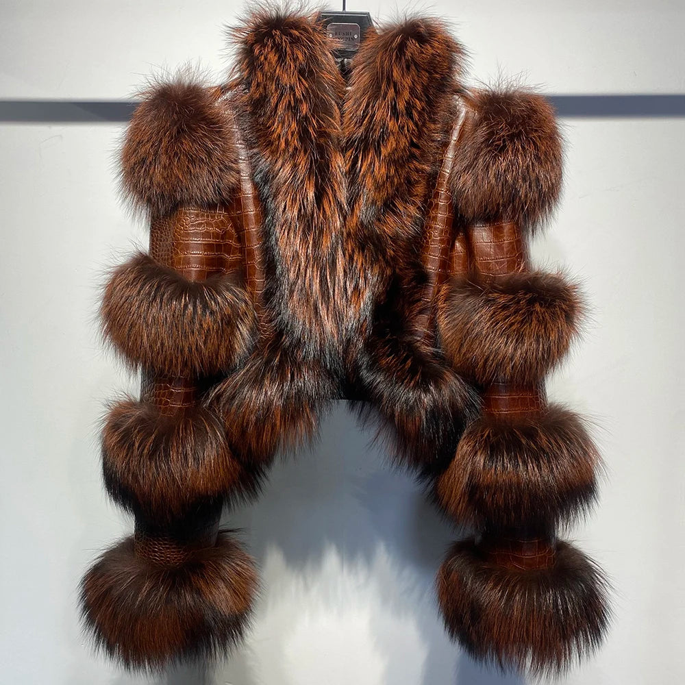 Samantha Ultra-Glam Fur Jacket