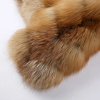 Victoria Red Fox Silver Fur Coat