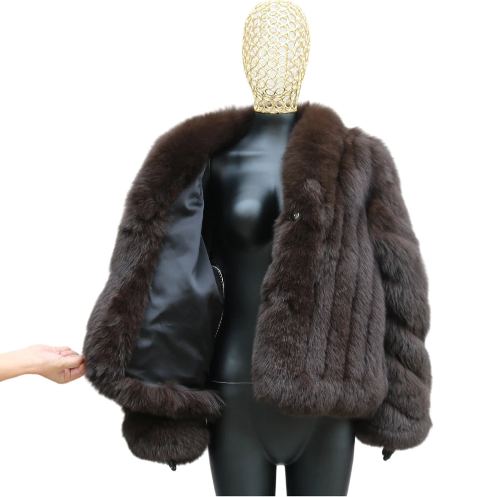 Mary Lili Fox Fur Coat