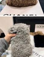 Rabbit Fur headband Knitted