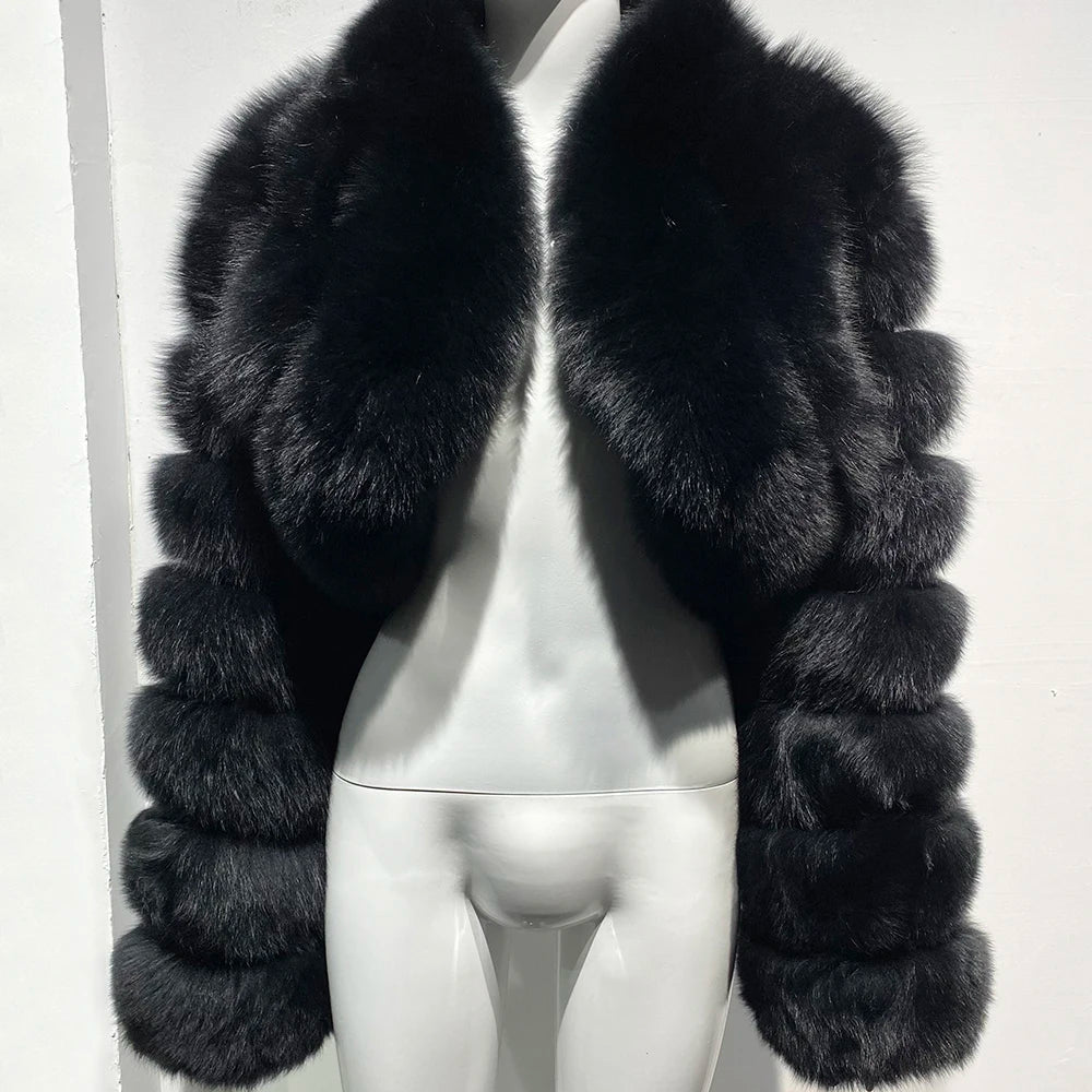 Dita Isabella Fox Fur Coat