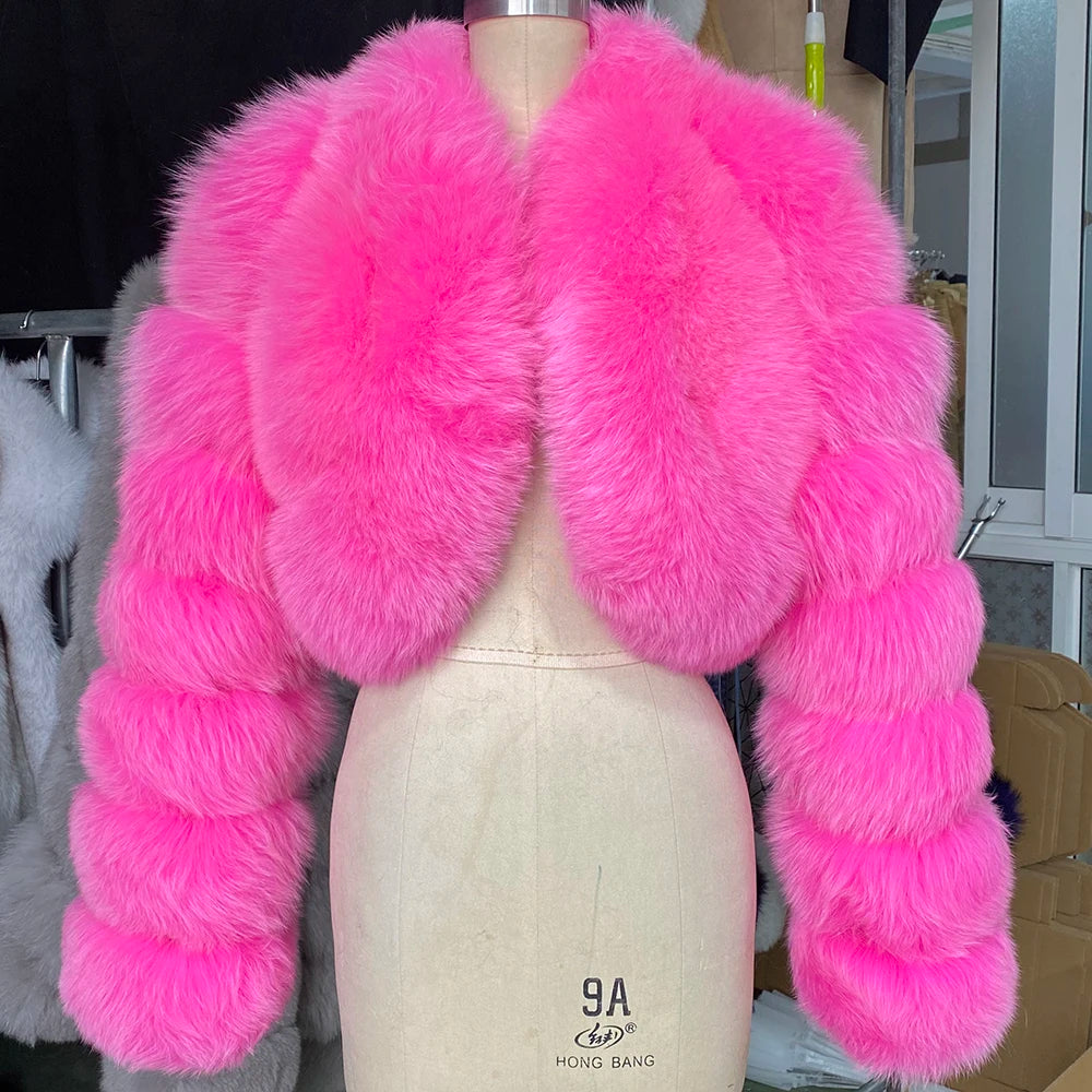 Dita Isabella Fox Fur Coat