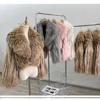 Daniela Raccoon Fur Coat