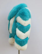 Erika Big Fluffy Fox Fur Coat