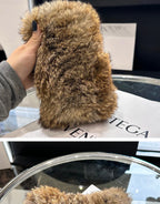 Rabbit Fur headband Knitted