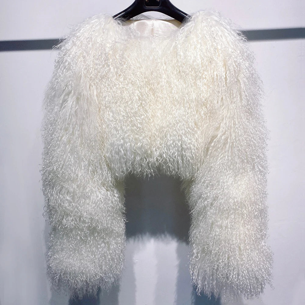 Ella Mongolian Fur Coat