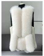 Elle Aspen Fox Fur Gilet