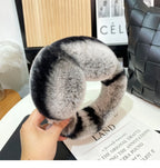 Rex rabbit fur Earmuffs