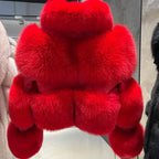 Madison Frost Fox Fur coat