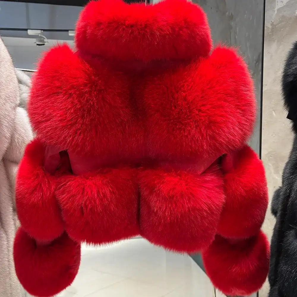 Madison Frost Fox Fur coat