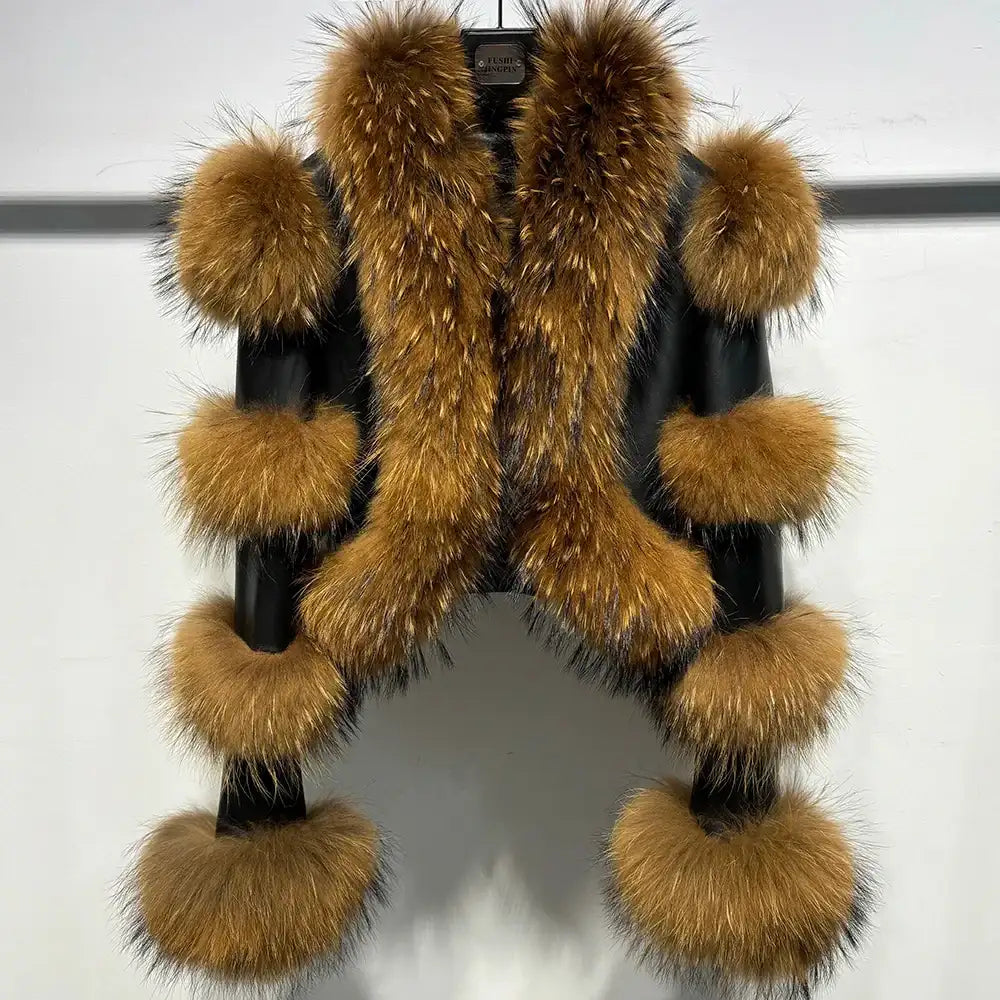 Samantha Ultra-Glam Fur Jacket