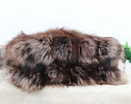 Fox Fur Luxury Tote Bag Exclusive Designer Handbag