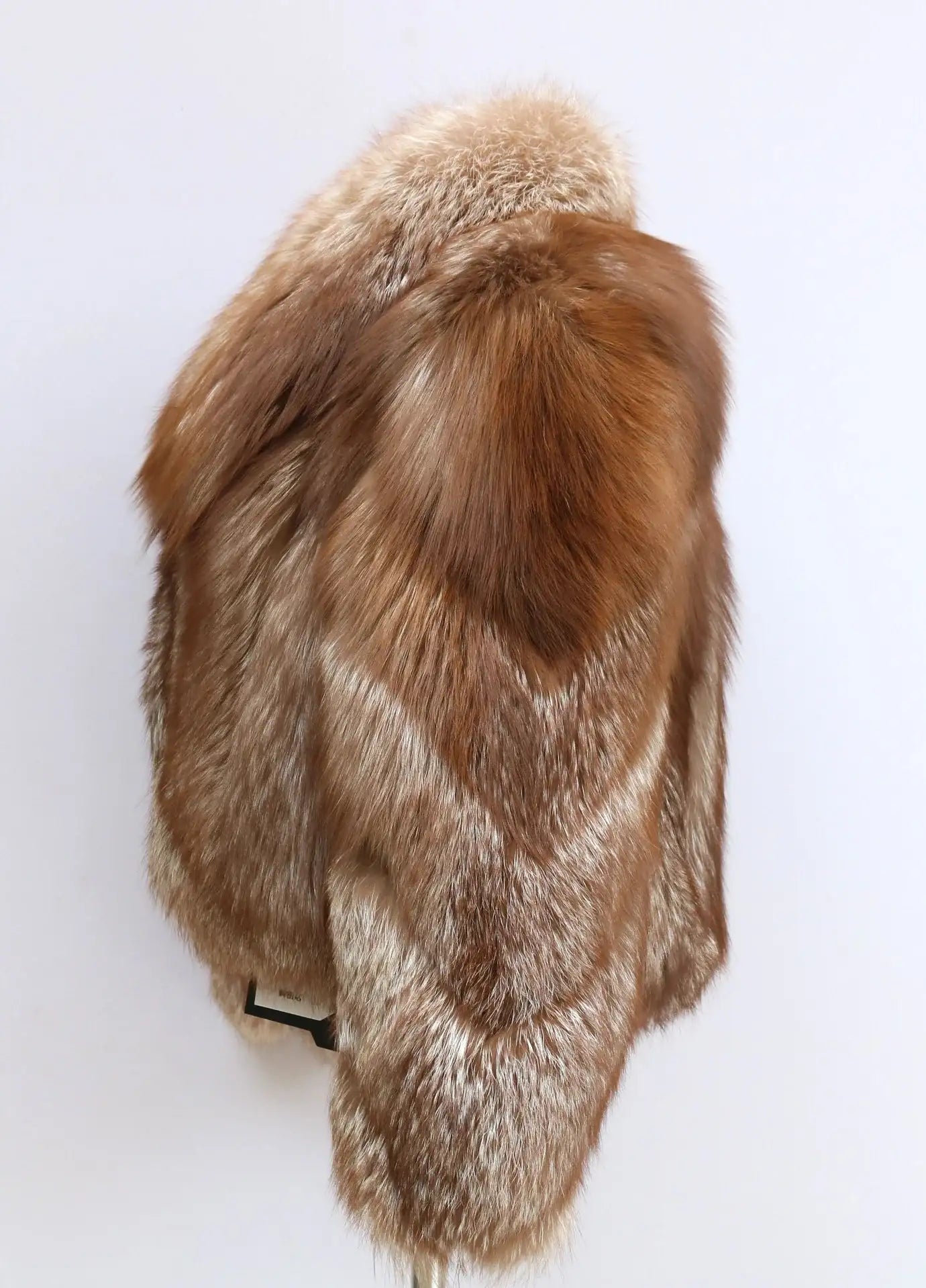Erika Big Fluffy Fox Fur Coat