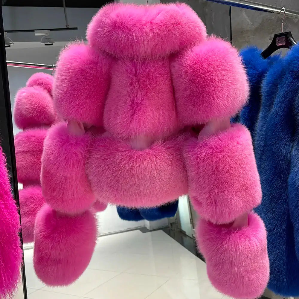 Madison Frost Fox Fur coat