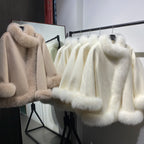 Leonora Wool Coat and Fox Fur Collar