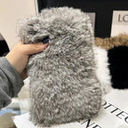 Rabbit Fur headband Knitted