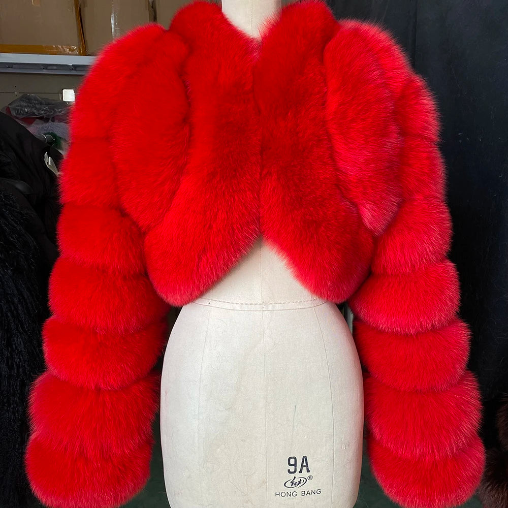 Dita Isabella Fox Fur Coat