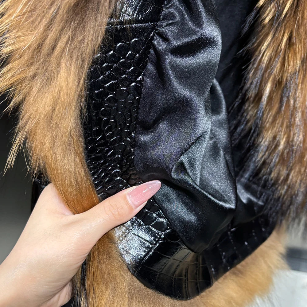 Dakota Storm Leather Fur Jacket