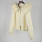 Luna Fur Collar Cardigan