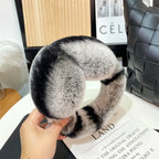 Rex rabbit fur Earmuffs