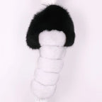 Sophia Lily Cropped Fox Fur Coat