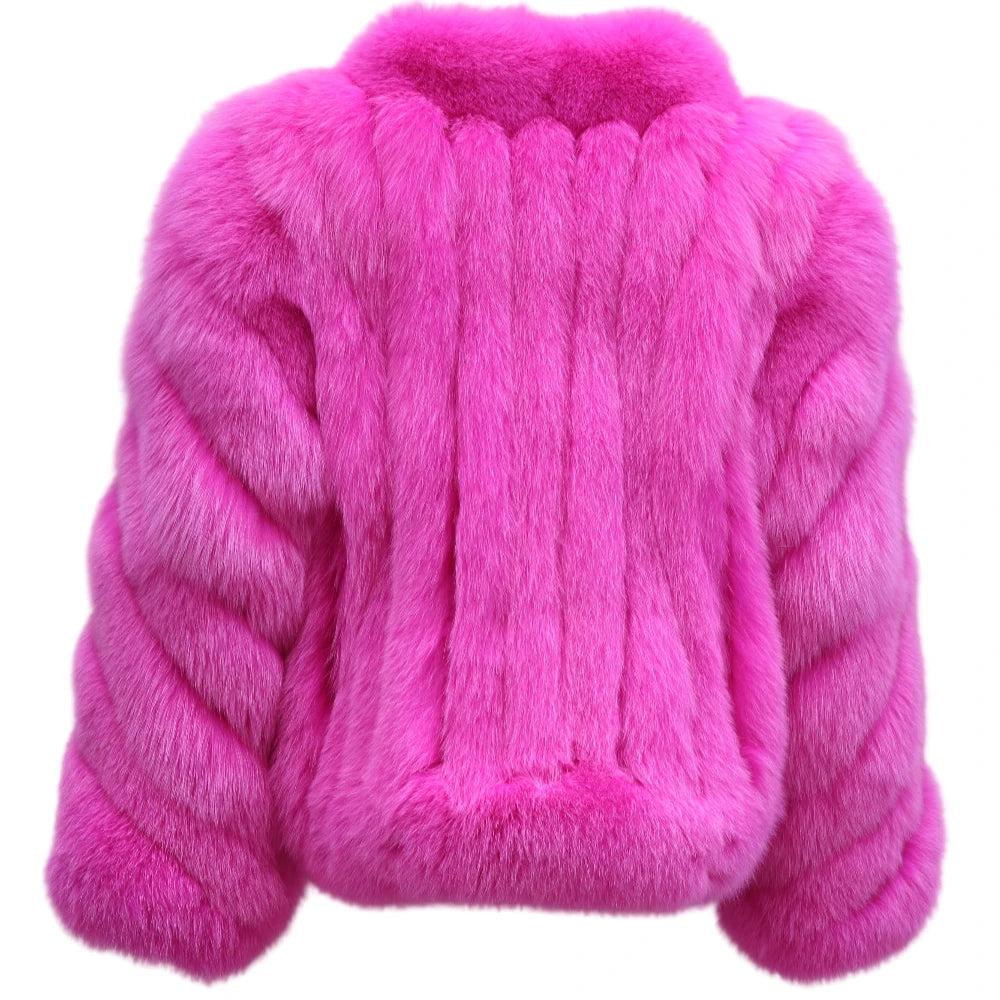 Mary Lili Fox Fur Coat