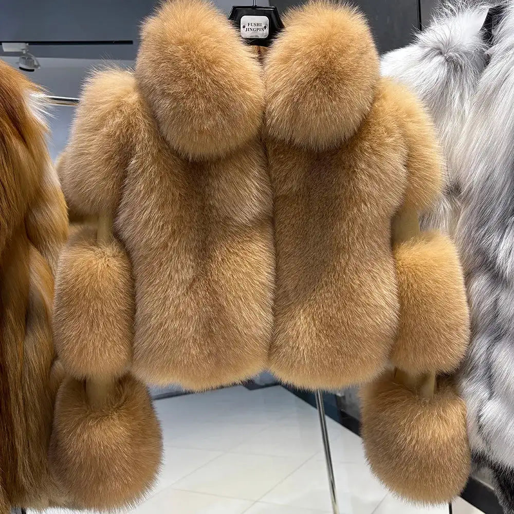 Madison Frost Fox Fur coat