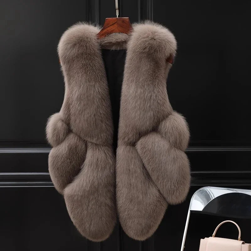 Sierra Moon Fox Fur Gilet