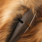 Victoria Red Fox Silver Fur Coat