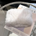 Rabbit Fur headband Knitted