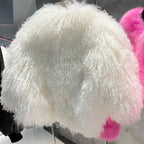 Alexa Glow Mongolia Fur Vest - La Vita Rosa